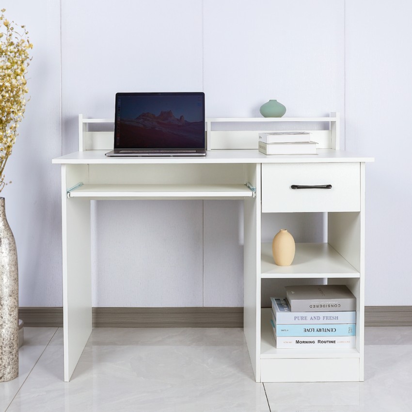Bureau peu encombrant avec tiroir et plateau coulissant Drums Light Promotion Bureau peu encombrant avec tiroir et plateau coulissant Drums Light Promotion