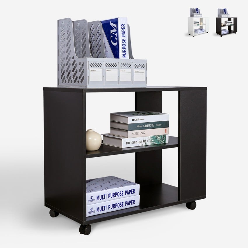 Kast voor op kantoor bureau met wielen 70x35x60 cm Avoch Aanbieding Kast voor op kantoor bureau met wielen 70x35x60 cm Avoch Aanbieding
