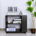 Meuble pour bureau avec roulettes étagère porte-documents Avoch Réductions