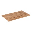 Meuble salle de bain suspendu en bois blanc tiroirs Adel White Réductions