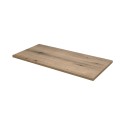 Hangend badkamermeubel 100x46 cm met beige ronde wastafel Coast 100 Korting