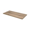 Meuble de salle de bain suspendu 100x46 lavabo à poser beige Coast 100 Remises