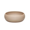 Meuble de salle de bain suspendu 100x46 lavabo à poser beige Coast 100 Réductions
