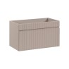 Meuble de salle de bain suspendu lavabo miroir colonne Coast 80 SA Offre