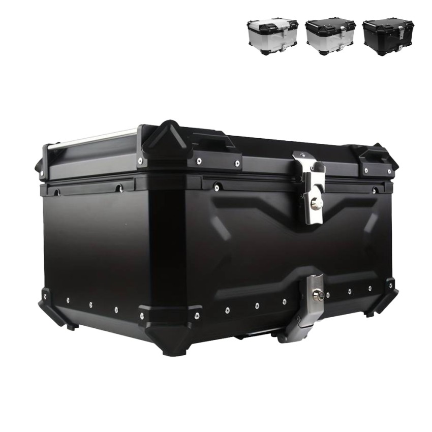 Coffre de moto scooter universel 65 litres deux casques Maverick XL Vente Coffre de moto scooter universel 65 litres deux casques Maverick XL Vente