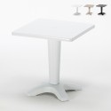 Table de Jardin bar Grand Soleil Zavor café bar extérieur carré polypropylène 70x70 Catalogue