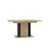 Table de salle à manger extensible en chêne 8 places 140-180x90cm Wood Vente