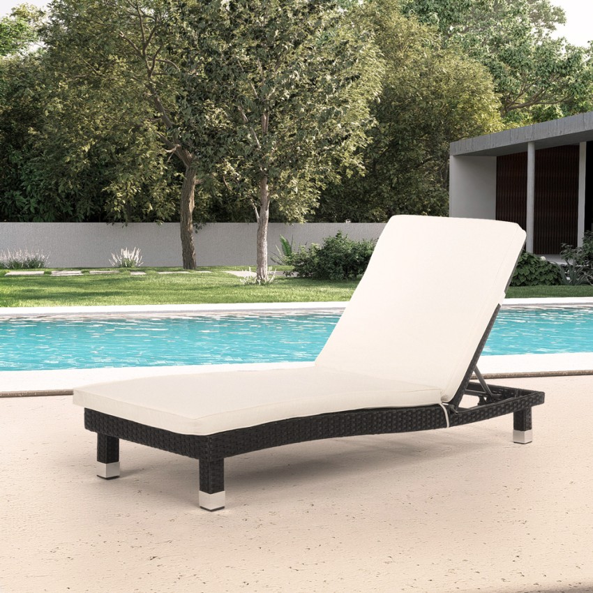 Bain de soleil de jardin mer et plage avec matelas Playa Promotion Bain de soleil de jardin mer et plage avec matelas Playa Promotion