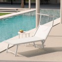 Bain de soleil transat de plage professionnel pare-soleil Santorini 