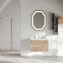 Hangende badkamerkast 80 cm met wastafel en spiegel Portofino 80 Verkoop