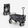 Chariot de plage tout-terrain pliable 4 roues larges pneumatiques Dory Offre