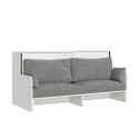 Inklapbaar ruimtebesparend bed met witte sofa en matras Kando Sofà MBF Verkoop