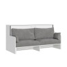 Inklapbaar ruimtebesparend bed met witte sofa en matras Kando Sofà MBF Verkoop