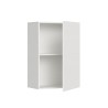 Lit escamotable blanc avec matelas simple horizontal gain de place Kando E Caractéristiques