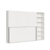 Armoire avec lit escamotable simple horizontal gain de place Kando G Choix