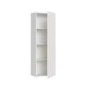 Lit superposé escamotable double blanc moderne avec armoire Kando H Modèle