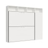 Lit superposé escamotable horizontal armoire gain de place Kando I Offre