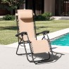 Opvouwbare tuin-en strandstoel Emily Zero Gravity met meerdere standen Model