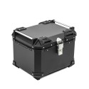 Universele motorfietskoffer van 46 liter zwart Adventure Aanbieding