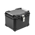 Universele motorfietskoffer van 46 liter zwart Adventure Aanbieding