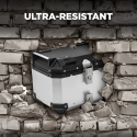 Universele motorfietskoffer van 46 liter zwart Adventure Catalogus