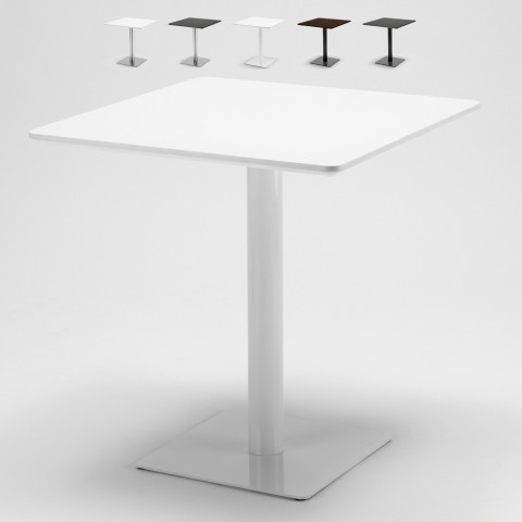 Table carrée 70x70 bars restaurants et hôtels Horeca Dimensions