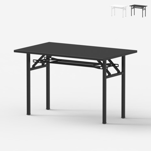 Bureau pliant compact 120x60cm à deux niveaux Foldesk Plus Promotion