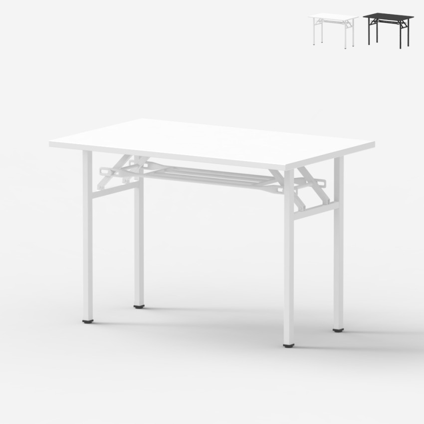 Opvouwbaar ruimtebesparend bureau met 2 niveaus 100x60 cm Foldesk Plus Aanbieding