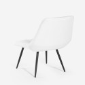 Fauteuil design moderne pour le salon assise côtelée en velours Rajin Choix