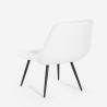 Fauteuil design moderne pour le salon assise côtelée en velours Rajin Choix