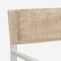 Set van 4 opvouwbare draagbare strandstoelen Regista Gold 