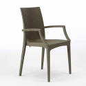 Polyrotan stoelen met armleuningen van Grand Soleil Bistrot Arm Aanbod