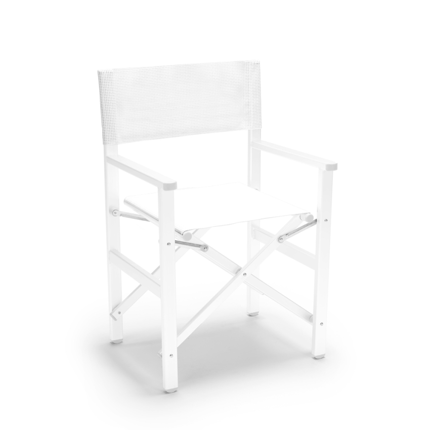 Opvouwbare strandstoel Regista Gold White Aanbieding
