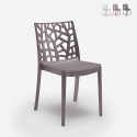 Set van 23 moderne en stapelbare stoelen Matrix BICA voor restaurant of bar Verkoop