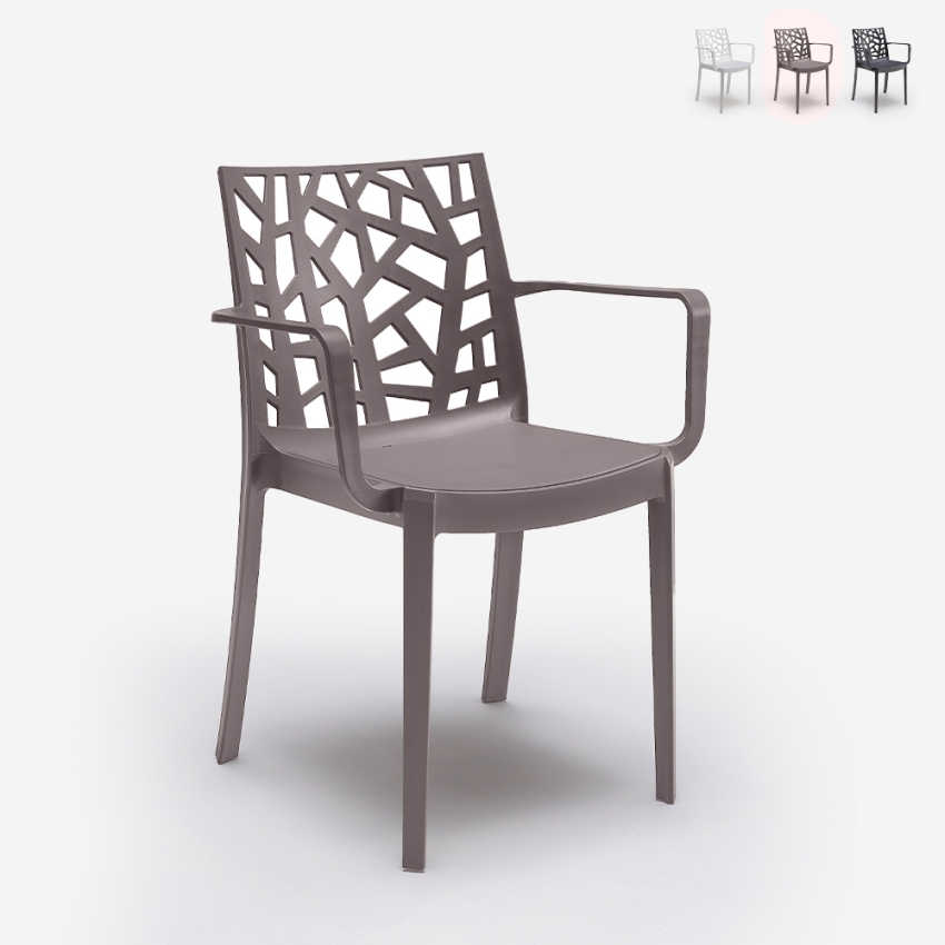Set van 23 polypropyleen stoelen met armleuningen Matrix Armchair BICA Aanbieding Set van 23 polypropyleen stoelen met armleuningen Matrix Armchair BICA Aanbieding