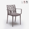 Set van 23 polypropyleen stoelen met armleuningen Matrix Armchair BICA Aanbieding