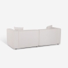 Canapé 3 places modulable moderne en tissu Neko Réductions