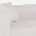 Canapé 3 places modulable moderne en tissu Neko Modèle