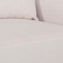 Canapé modulaire 3 places en tissu modulable avec méridienne d'angle Lorys Prix