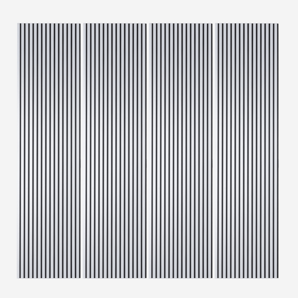 4 x decoratieve akoestische houten wandpanelen in grijs 240x60 cm Kover-DW Aanbieding 4 x decoratieve akoestische houten wandpanelen in grijs 240x60 cm Kover-DW Aanbieding