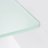 Table manucure avec plateau en verre roulettes et aspirateur Ginger Choix