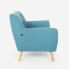 2-zitsbank van stof in modern Scandinavisch design Irvine Keuze