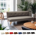 Stoffen design slaapbank Larimar voor 2 personen Aanbieding