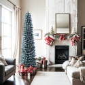 Sapin de Noël 180cm artificiel et enneigé Mikkeli Vente