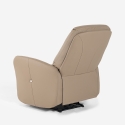 Fauteuil relax électrique inclinable design moderne avec USB Jennifer Offre