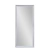 Miroir sur pied mural 180x80cm avec cadre classique argent Vestur-S Vente
