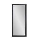 Miroir avec cadre noir 180x80cm mural sur pied Aprikosa Vente