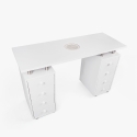 Table manucure et reconstruction des ongles avec aspirateur et tiroirs Squoval Modèle