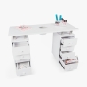 Table manucure et reconstruction des ongles avec aspirateur et tiroirs Squoval Promotion