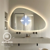 Anti-condens modern design badkamerspiegel met verlichting Humar Kortingen